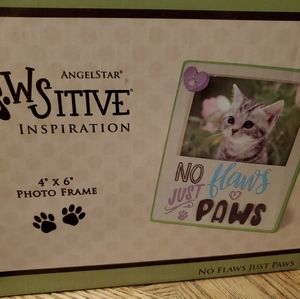 Pawsitive pet photo frame brand new